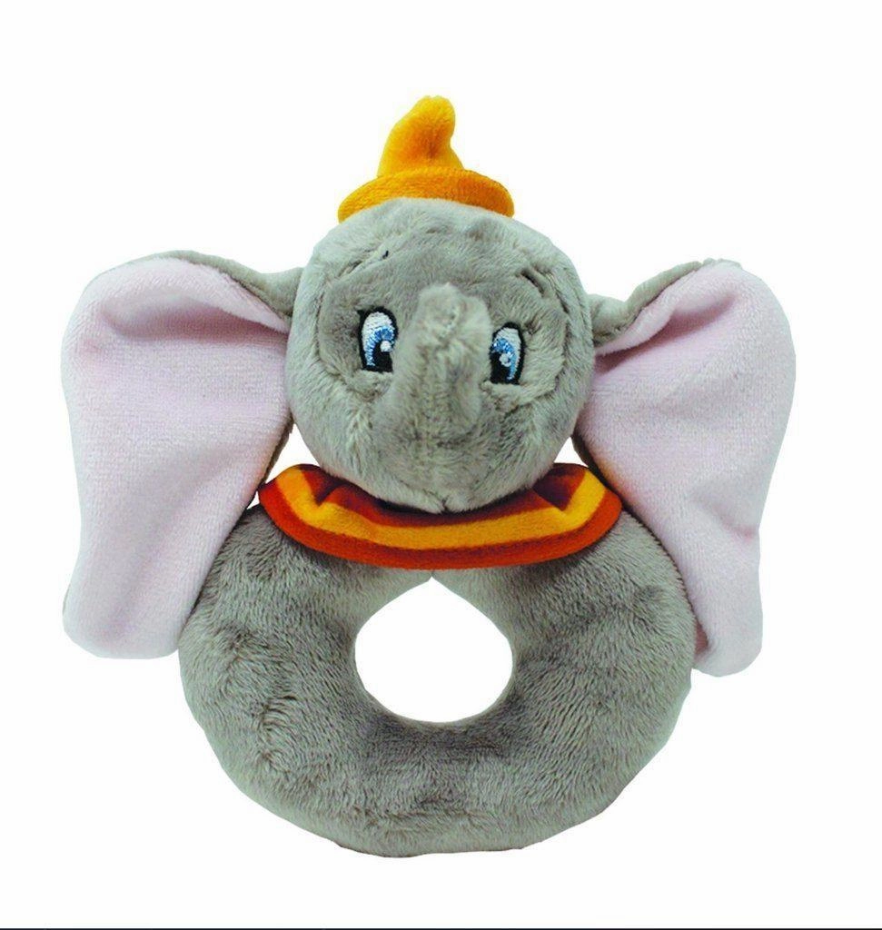 Disney Baby Dumbo Ring Rattle Soft Toy Reporting System