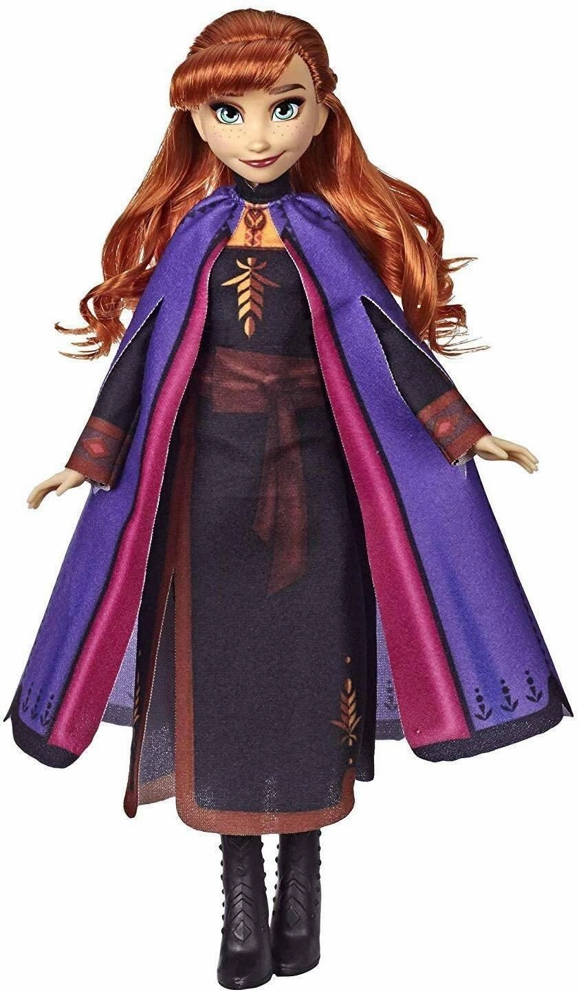 Best Ending Disney Frozen 2 Anna Fashion Doll With Long Red Hair and Outfit