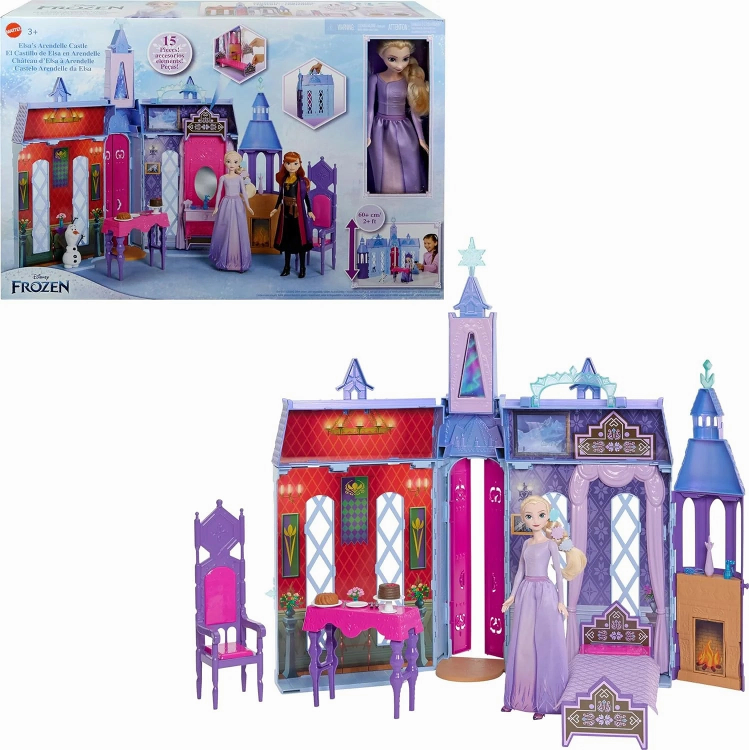 Disney Frozen Elsa's Arendelle Castle Stress Test Memory Loss