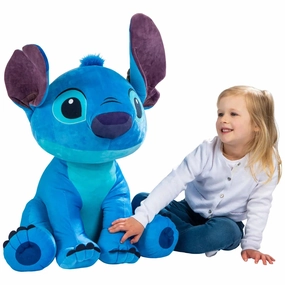 Little Hamper Impact Resistant Disney Giant Lilo & Stitch Cuddly Interactive Toy XXL With Sound 60cm