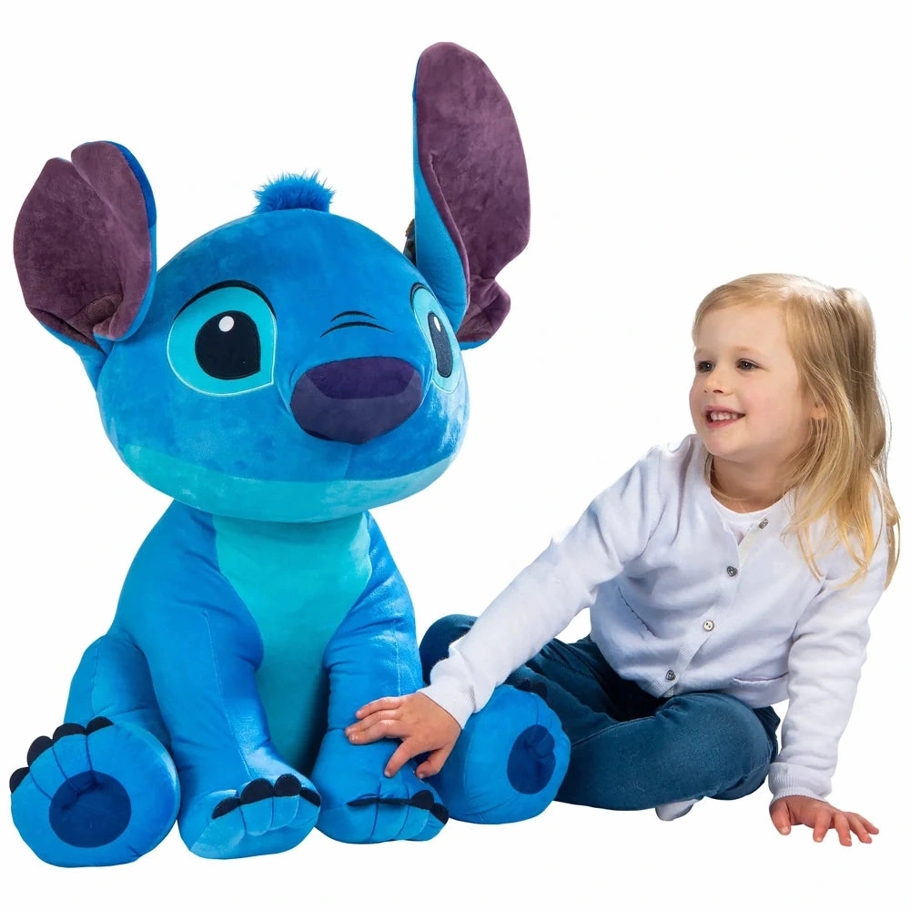 Little Hamper Impact Resistant Disney Giant Lilo & Stitch Cuddly Interactive Toy XXL With Sound 60cm