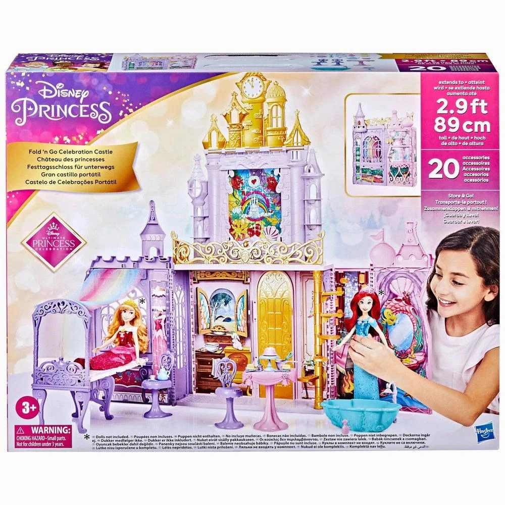 Disney Princess Fold ??n Go Celebration Castle Playset Limit Break
