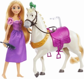 Branching Storyline Disney Princess Rapunzel Doll with Maximus Horse