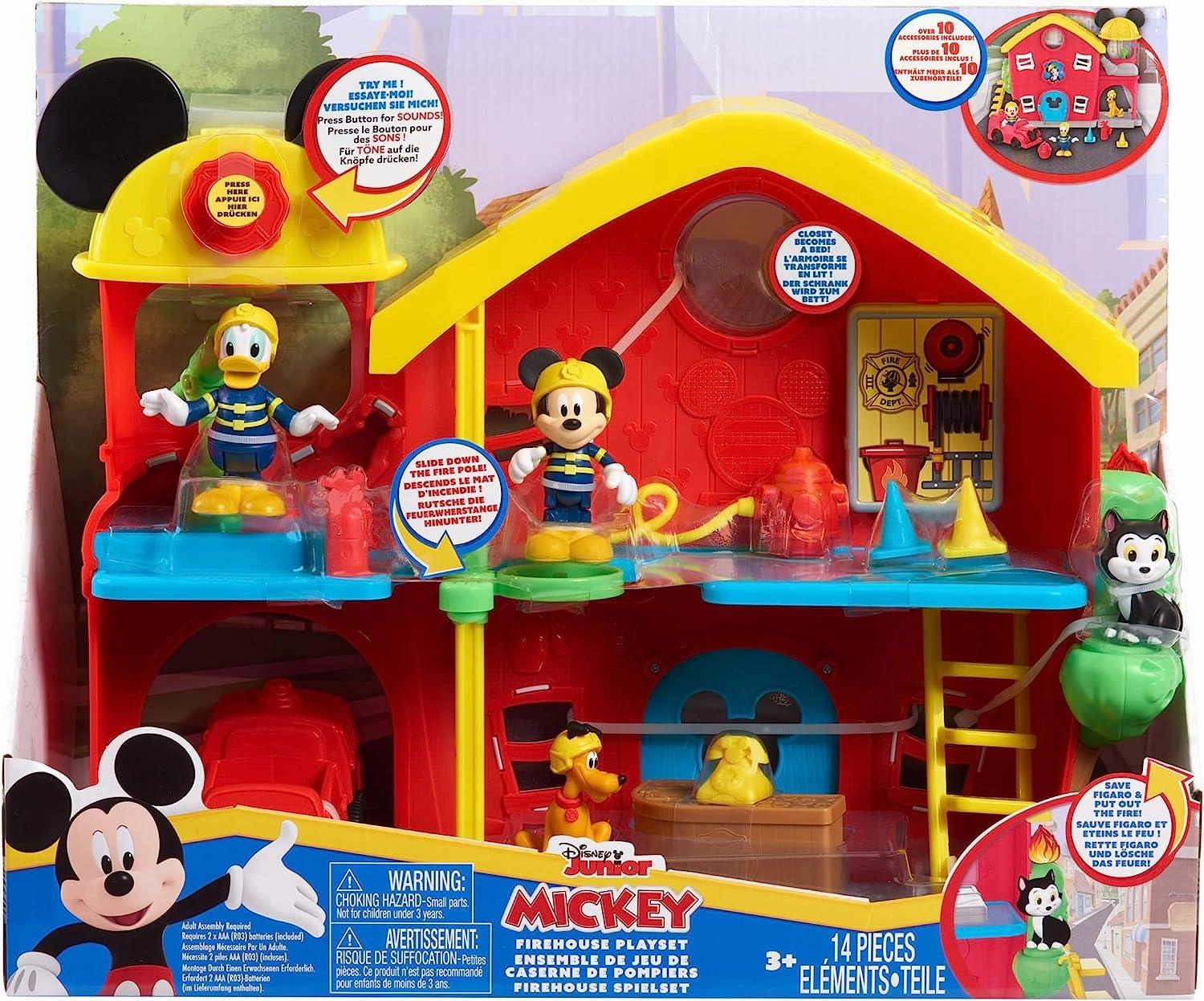 Disney??s Mickey Mouse Fire House Playset Ping Compensation