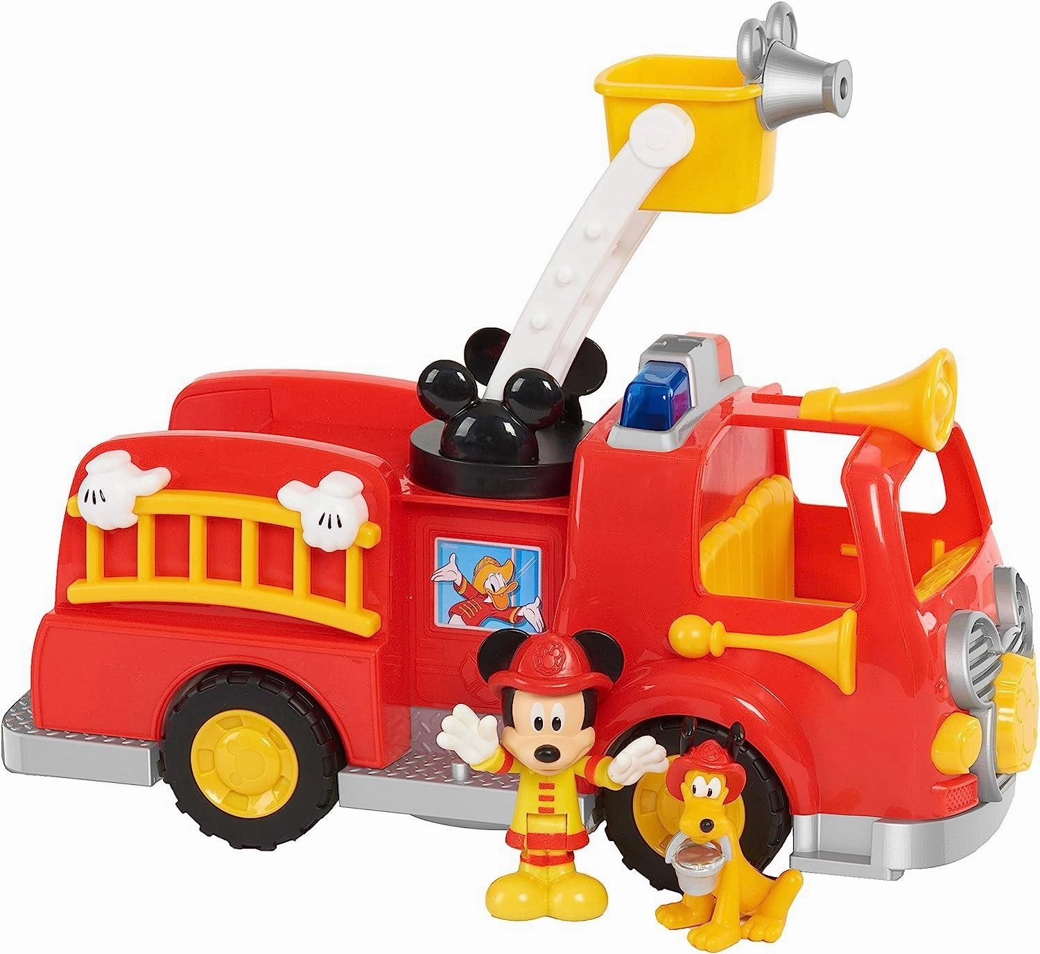 Sometimes Scarce Local Multiplayer Disney??s Mickey Mouse Mickey??s Fire Engine with Lights and Sounds