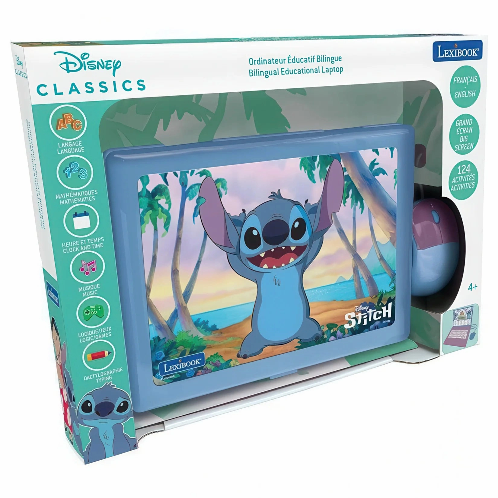 Disney Stitch Educational Bilingual Laptop Potion Making