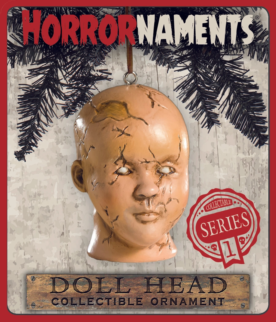 Doll Head Horrornament Enchanting Supplies Haunted Decorations