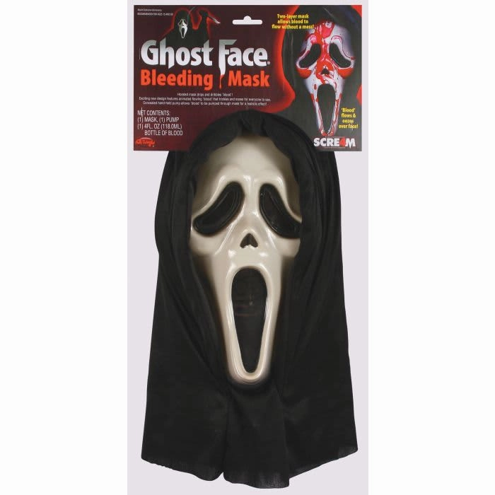 Dripping Bleeding Ghost Face? Mask Whimsical Displays