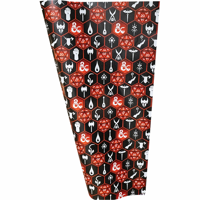 Creepy Designs Creepy Decor DUNGEONS & DRAGONS - CRITICAL ROLL WRAPPING PAPER