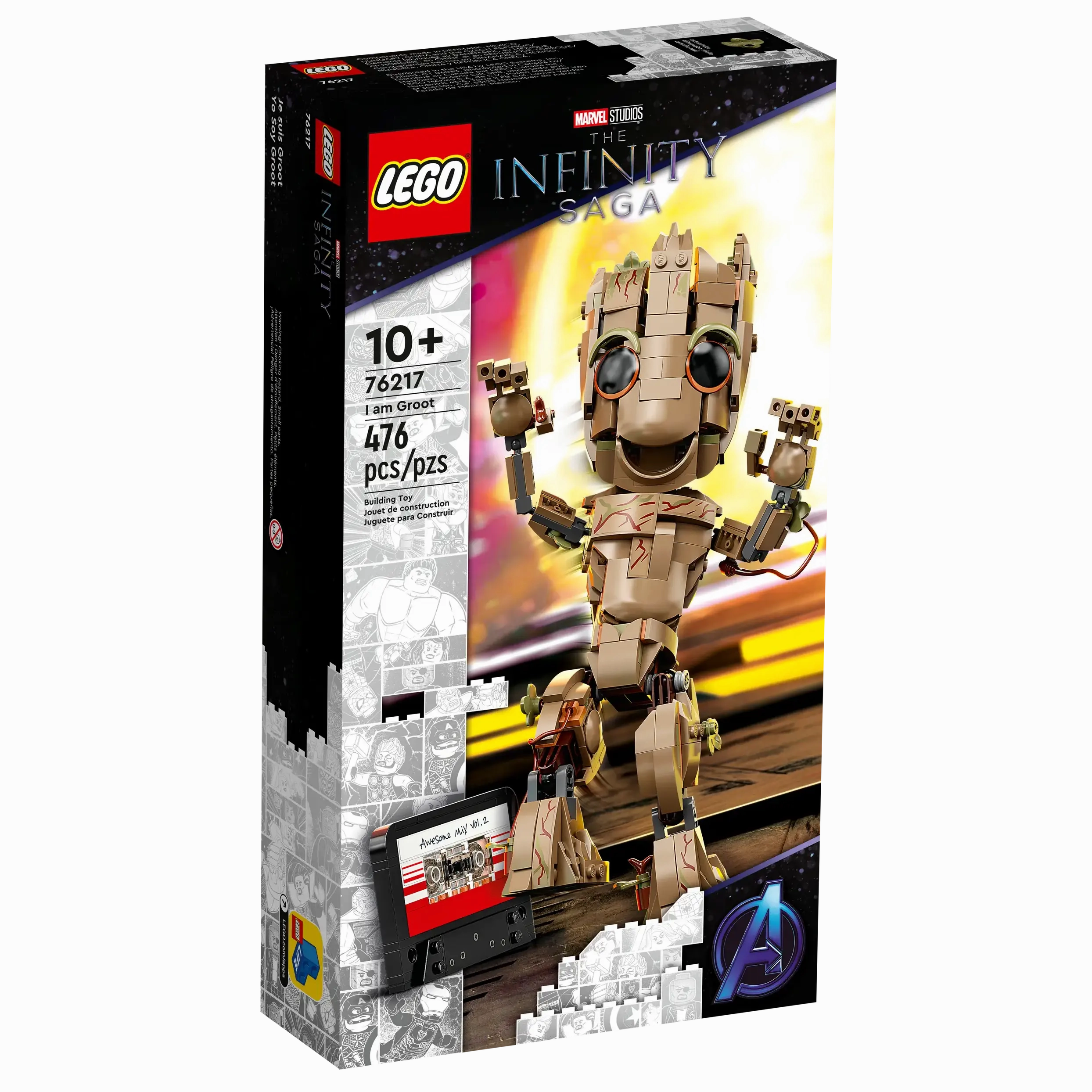 Interactive Map Novice Class LEGO MARVEL Super Heroes 76217 I am Groot