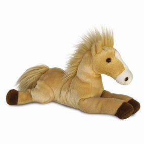 Being Maker Small Creature AURORA  Flopsie Horse Butterscotch 12-inch Plush