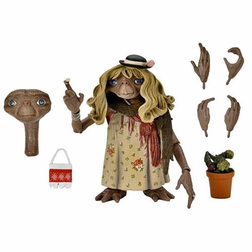 E.T. the Extra-Terrestrial Ultimate Dress Up E.T. 40th Anniversary 7-Inch Scale Action Figure Wicked Crafts