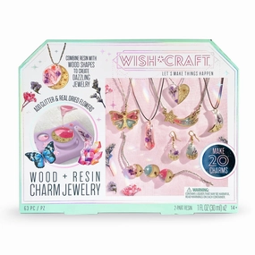 Wish Craft Wood & Resin Charm Jewelry Cave Structure Prequel Story