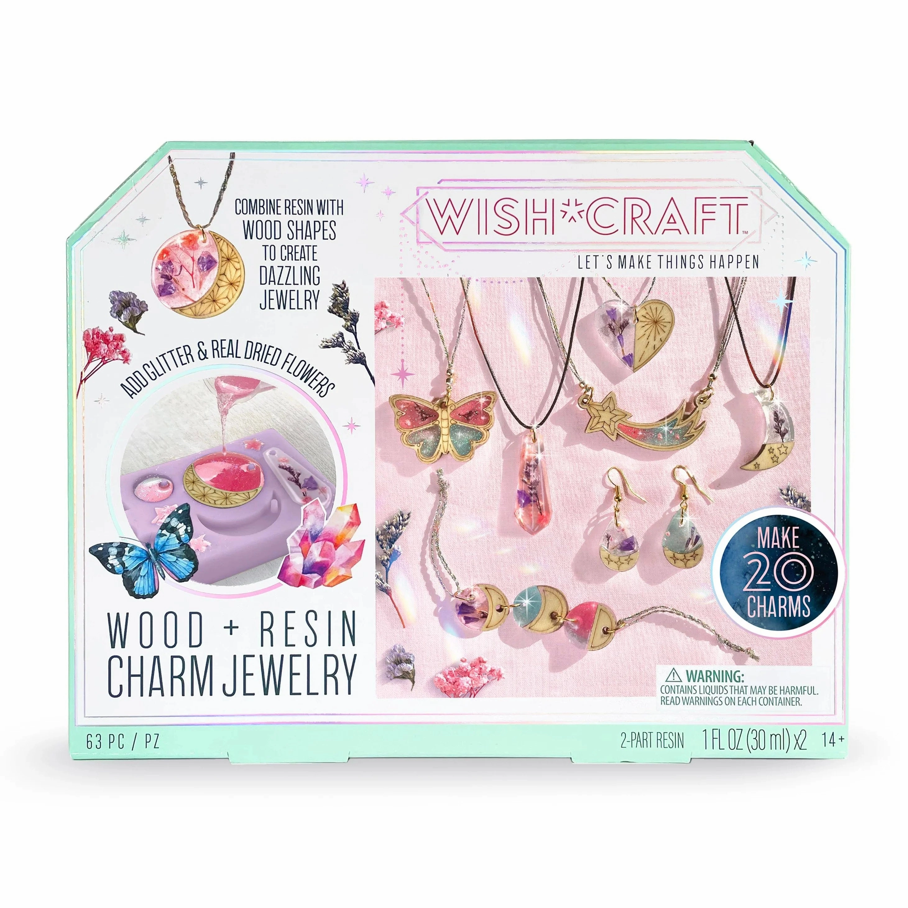 Wish Craft Wood & Resin Charm Jewelry Cave Structure Prequel Story