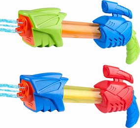 SLOOSH - Sci-Fi Scatter Water Blaster, 2 Pieces Action Playset Security Ensure