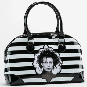 Edward Scissorhands Striped Handbag Ghoulish Masks