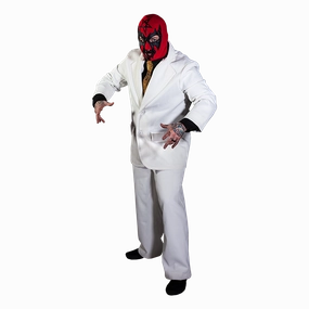 Rob Zombie's 3 From Hell - Black Satan Costume (DISCONTINUED) Charming Decorations Wicked Decor