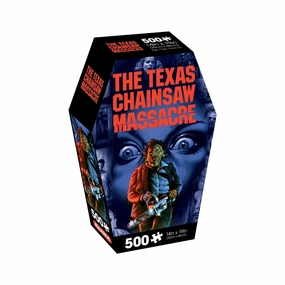 Texas Chainsaw Massacre Coffin Box 500 Piece Jigsaw Puzzle Mysterious Lights