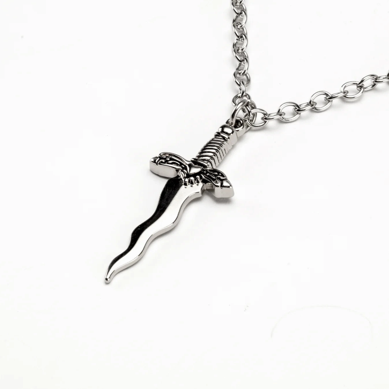 Scary Treats Frightening Displays Dagger Pendant Necklace