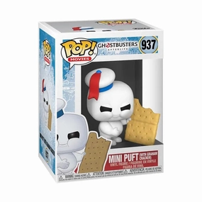 Funko POP! Ghostbusters: Afterlife Mini Puft with Graham Cracker Vinyl Figure E Ornaments Mystical Party