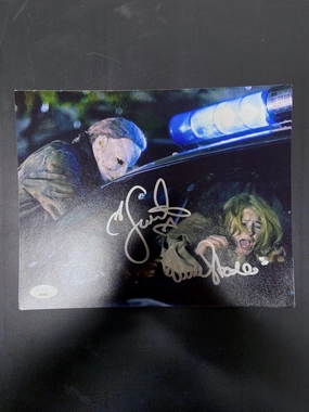 Scary Lights Scout Taylor-Compton Autographed Halloween (2007) 8x10 Photograph (JSA Certified) - Version 8