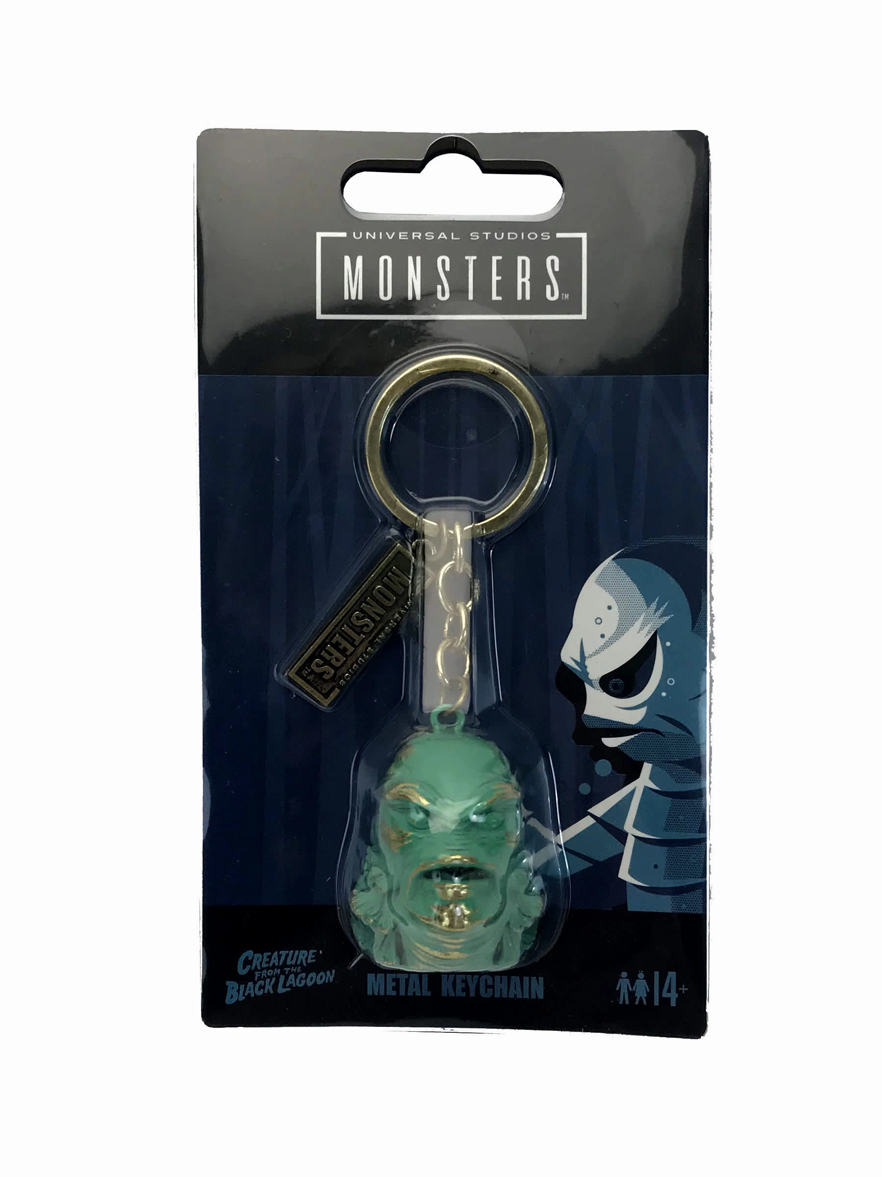 Fantastic Accessories Enchanting Accents Universal Monsters - Creature From The Black Lagoon Head Sculpted Keychain