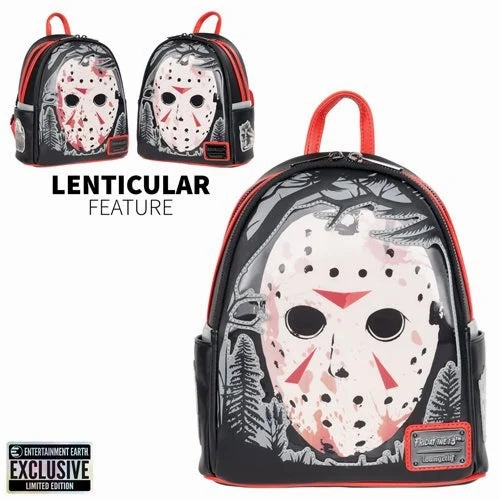 Friday the 13th Jason Lenticular Mini-Backpack - Entertainment Earth Exclusive Whimsical Props