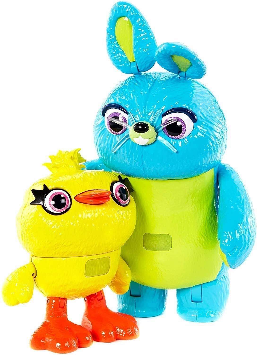 Disney Pixar Toy Story Ducky & Bunny 2-Pack, Interactive, Talking Diamond Rank
