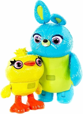 Disney Pixar Toy Story Ducky & Bunny 2-Pack, Interactive, Talking Diamond Rank