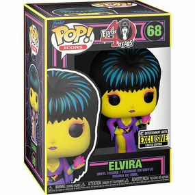 Elvira Black Light Funko Pop! Vinyl Figure - Entertainment Earth Exclusive Mysterious Ornaments