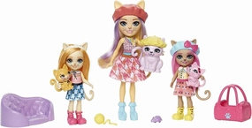 Enchantimals City Tails Carmel Cat Family Engineering Challenge