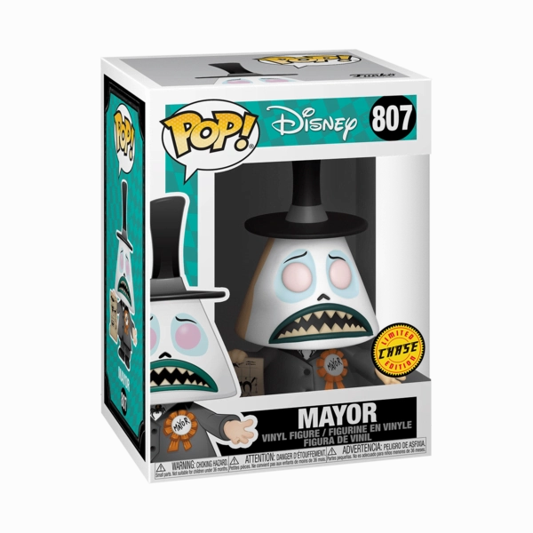 Wicked Lights Whimsical Props The Nightmare Before Christmas Mayor with Megaphone Pop! Chase Variant