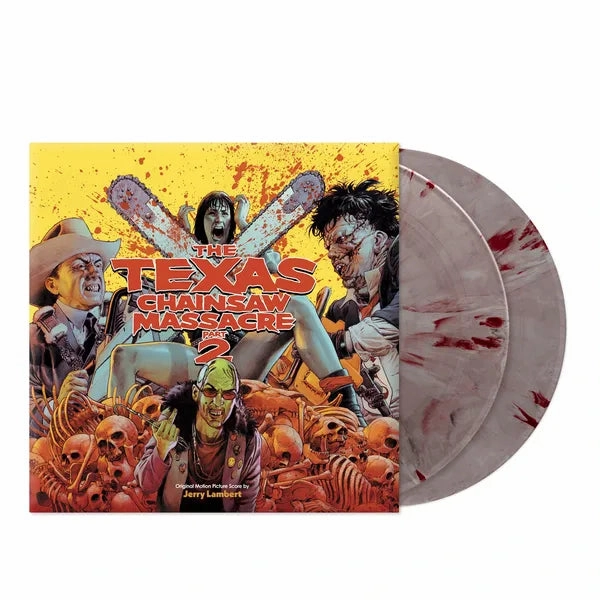 Mystical Party Mystical Crafts The Texas Chainsaw Massacre Part 2 180 gram "Chainsaw Blade and Blood" Colored Vinyl