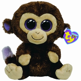 Ty Beanie Boo Coconut The Monkey Plush 25cm Shockproof Build