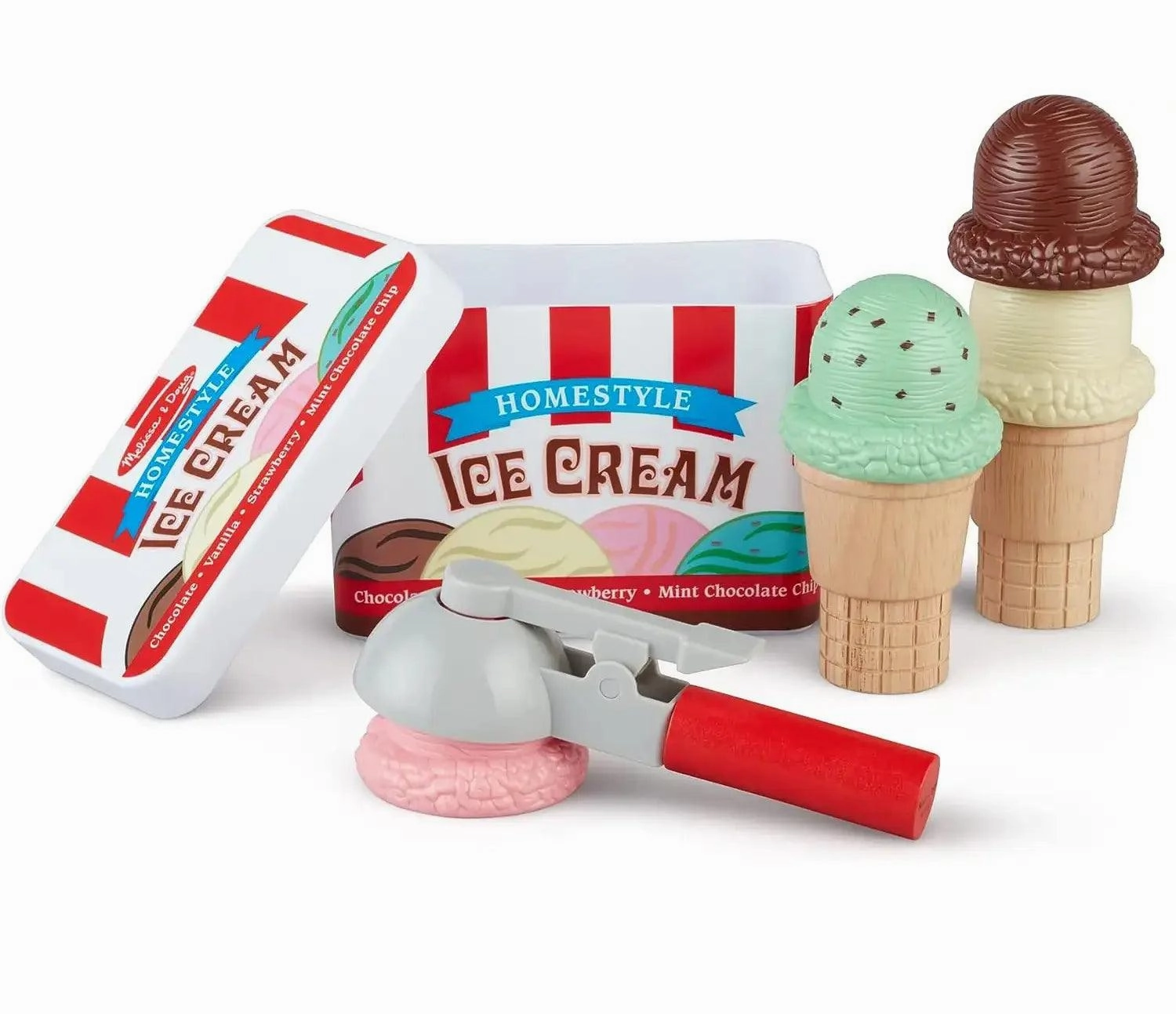 Semi-Pro Melissa & Doug Scoop & Stack Ice Cream Cone Playset