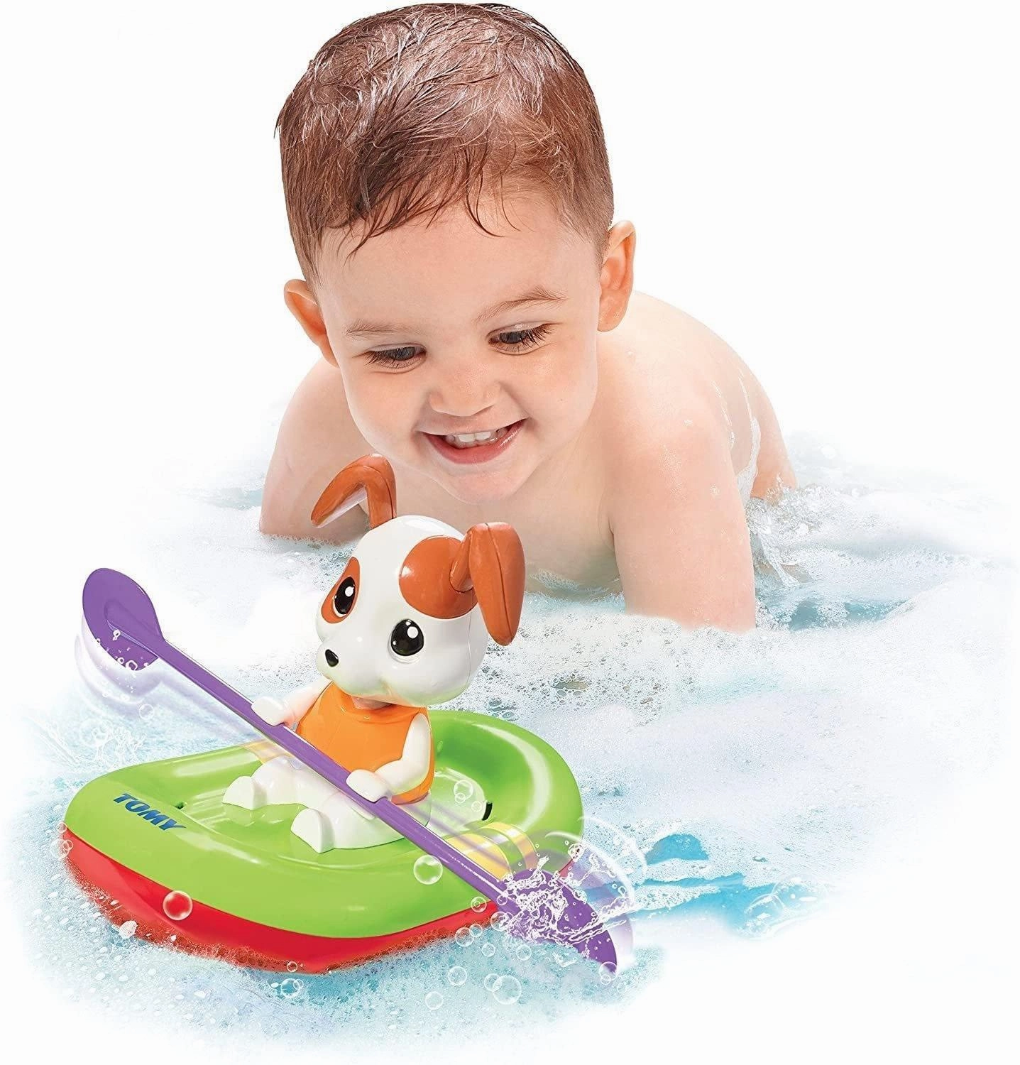 Hybrid Genre Consultant Grade TOMY Toomies Paddling Puppy - Motorised Bath Toy