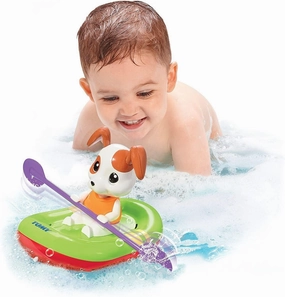 TOMY Toomies Paddling Puppy - Motorised Bath Toy Adaptive Difficulty
