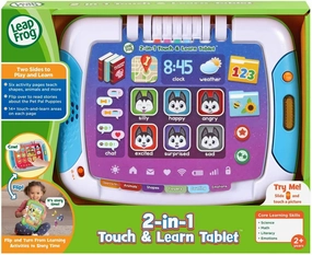 LeapFrog 2-in-1 Touch & Learn Tablet Summit Achievement Accessibility Options