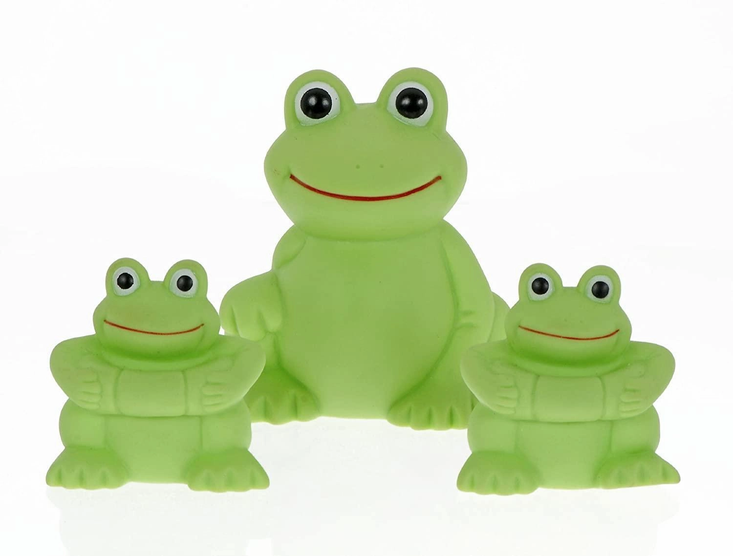 Mini Gear Modern Union Vital Baby SPLASH Bath Toy Squirt & Splash  Frogs 3Pk