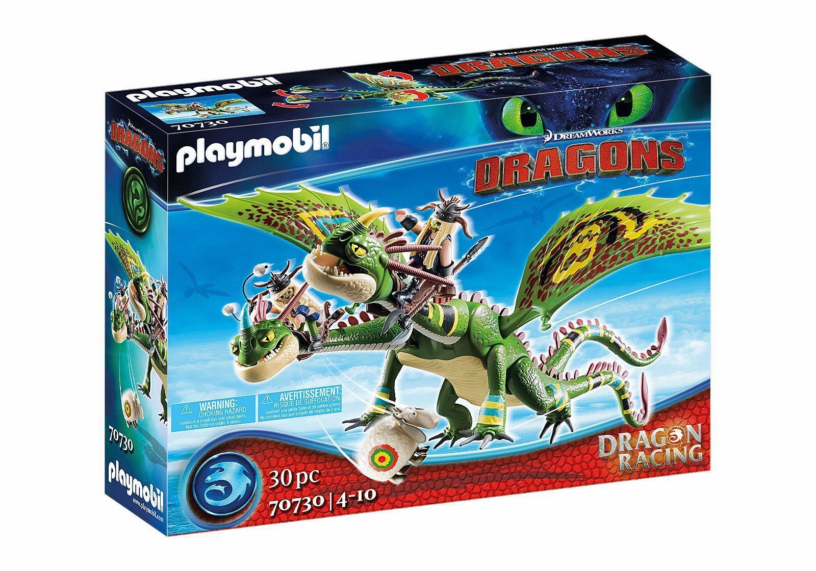 Paid Upgrade PLAYMOBIL 70730 DRAGONS Racing Ruffnut and Tuffnut with Barf and Belch