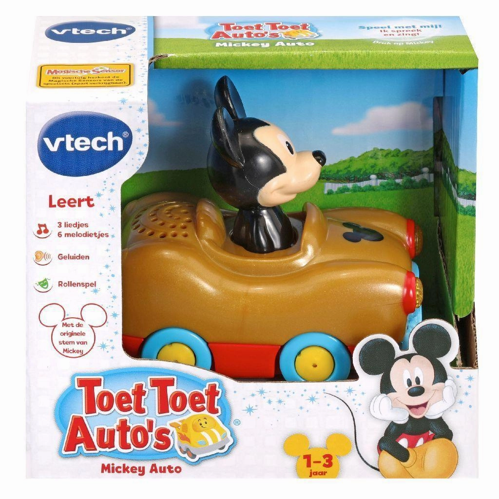 VTech Toet Toet Cars - Disney Mickey Wonderland Auto Swimming Controls Definitive Edition