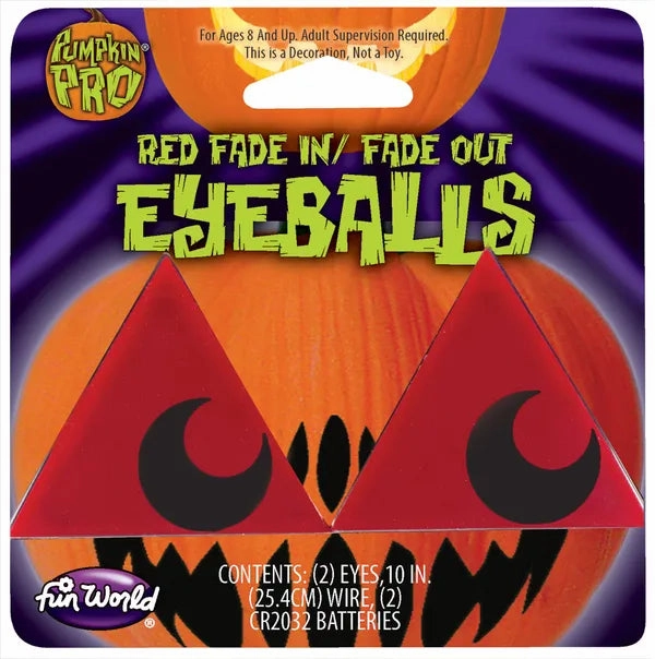 Scary Displays Fade In/Out Pumpkin Eyes