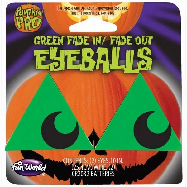 Haunted Figures Fade In/Out Pumpkin Eyes