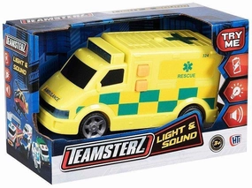 Limited Time Eco-friendly Teamsterz Small Light and Sounds Ambulance