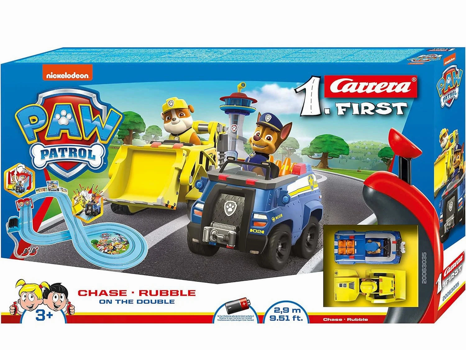 Social Responsibility Cosmetic Items CARRERA First Race Track - PAW Patrol 'On the Double'