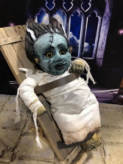 Bride of Crankenstein Forevermore Doll Frightening Figures Playful Designs