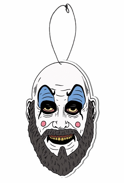 Frightening Figures Ghostly Masks Fear Freshener - House of 1000 Corpses Captain Spaulding