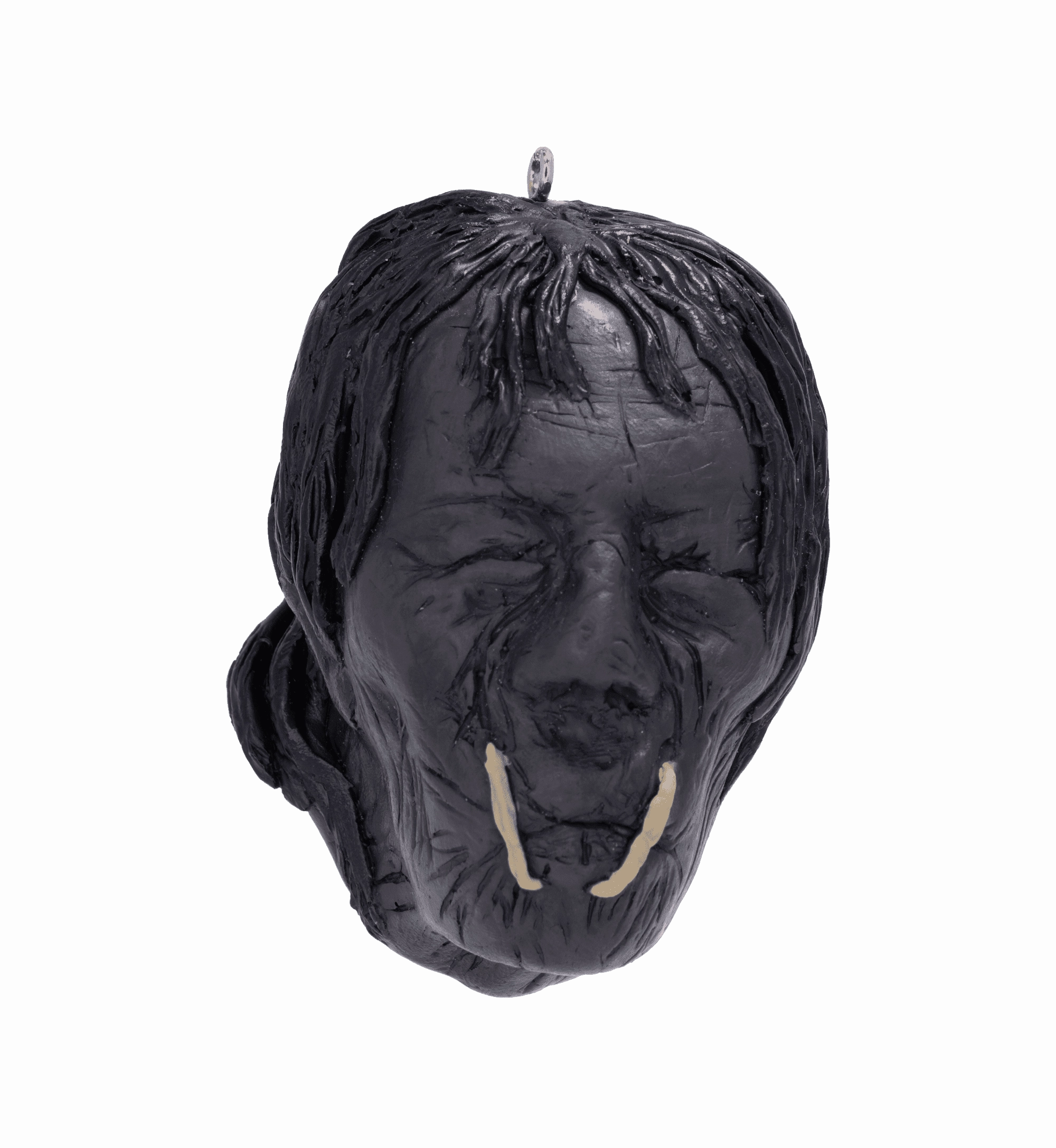 Shrunken Head Horrornament Scary Props Frightening Props