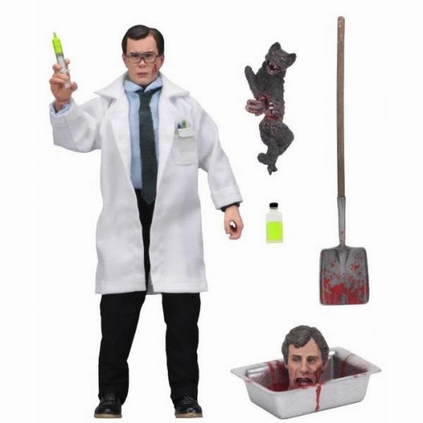 Re-Animator ?C 8?? Clothed Action Figure ?C Herbert West Playful Crafts