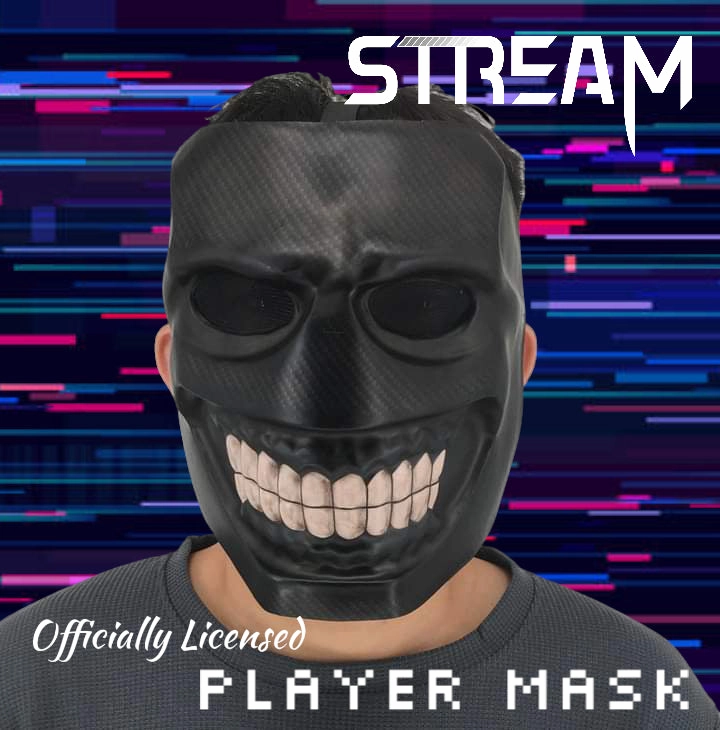 STREAM Player Mask Spooky Designs